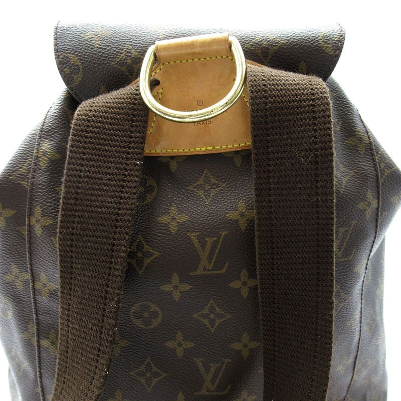 Louis Vuitton Montsouris GM Monogram Backpack Brown — view 2