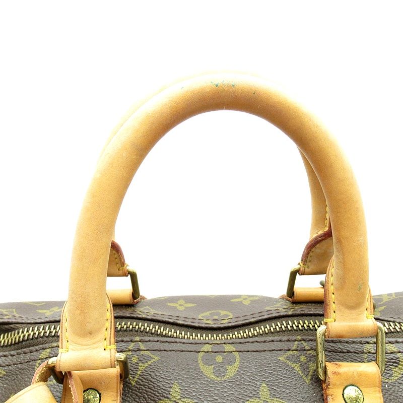 Louis Vuitton Keepall 45 Monogram Boston Bag Brown — view 2