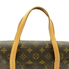 Louis Vuitton Sonatine Monogram Handbag Brown — view 2