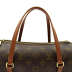 Louis Vuitton Papillon 26 Monogram Handbag Brown — view 2