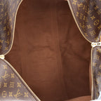 Louis Vuitton Keepall 60 Monogram Boston Bag Brown — view 7