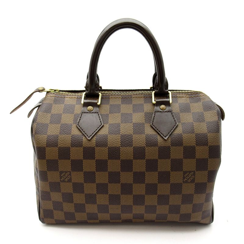 Louis Vuitton Speedy 25 Damier Boston Bag Brown — view 4