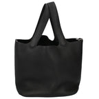 Hermes Picotin Lock Taurillon Clemence Handbag Noir
