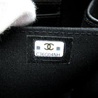 Chanel Quilted Vanity Mini Chain Shoulder Lambskin Bag Black — view 8
