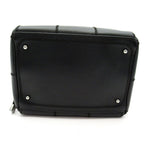Chanel Choco Bar Line Mini Boston Bag Soft Caviar Leather Black — view 5