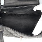 Chanel 2.55 Quilted Handbag Caviar Leather Black — view 7