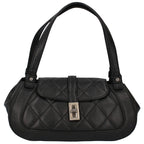 Chanel 2.55 Quilted Handbag Caviar Leather Black