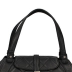 Chanel 2.55 Quilted Handbag Caviar Leather Black — view 2
