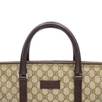 Gucci GG Supreme Boston Bag Brown — view 2