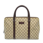 Gucci GG Supreme Boston Bag Brown