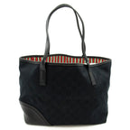Gucci Tote GG Canvas Leather Black — view 4