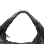 Bottega Veneta Hobo Shoulder Handbag Intrecciato Black — view 2