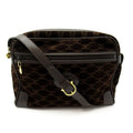 Celine Shoulder Bag Suede Brown