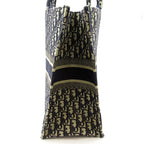 Dior Oblique Book Tote Large Canvas Navy — view 5