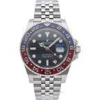 Rolex GMT Master 2 Watch Box SS Black Polished — view 2
