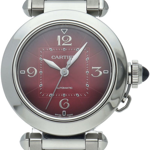 Cartier Pasha de Cartier Watch 35 Red SS