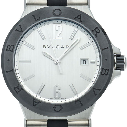 Bvlgari Bulgari Diagono Ceramic Auto 42 Box SS Lava