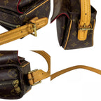 Louis Vuitton Viva Cite Monogram Shoulder Bag Canvas Brown — view 9