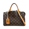 Louis Vuitton Petit Palais PM Monogram Shoulder Bag Canvas Brown