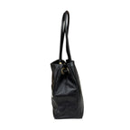 Chanel Camellia Tote Leather Black — view 4