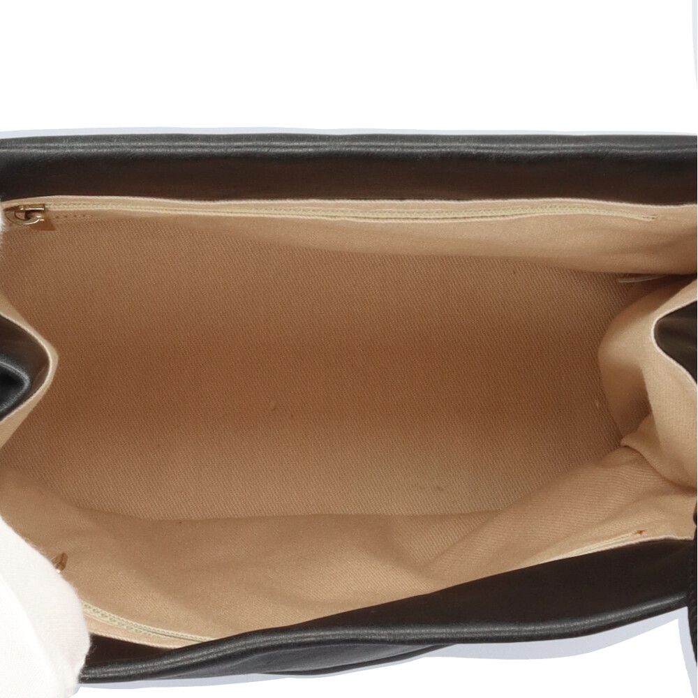 Chanel Camellia Tote Leather Black — view 6
