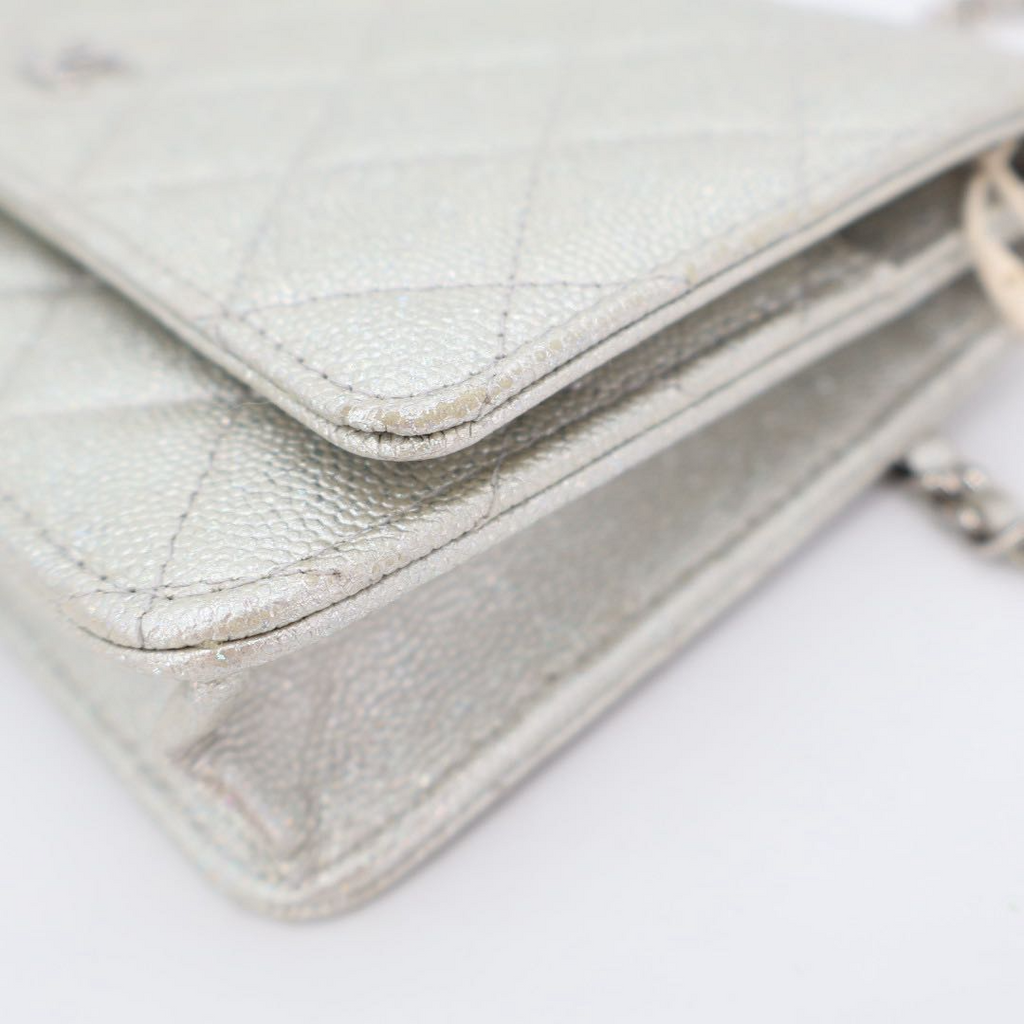 Chanel Quilted Caviar Leather Chain — view 3