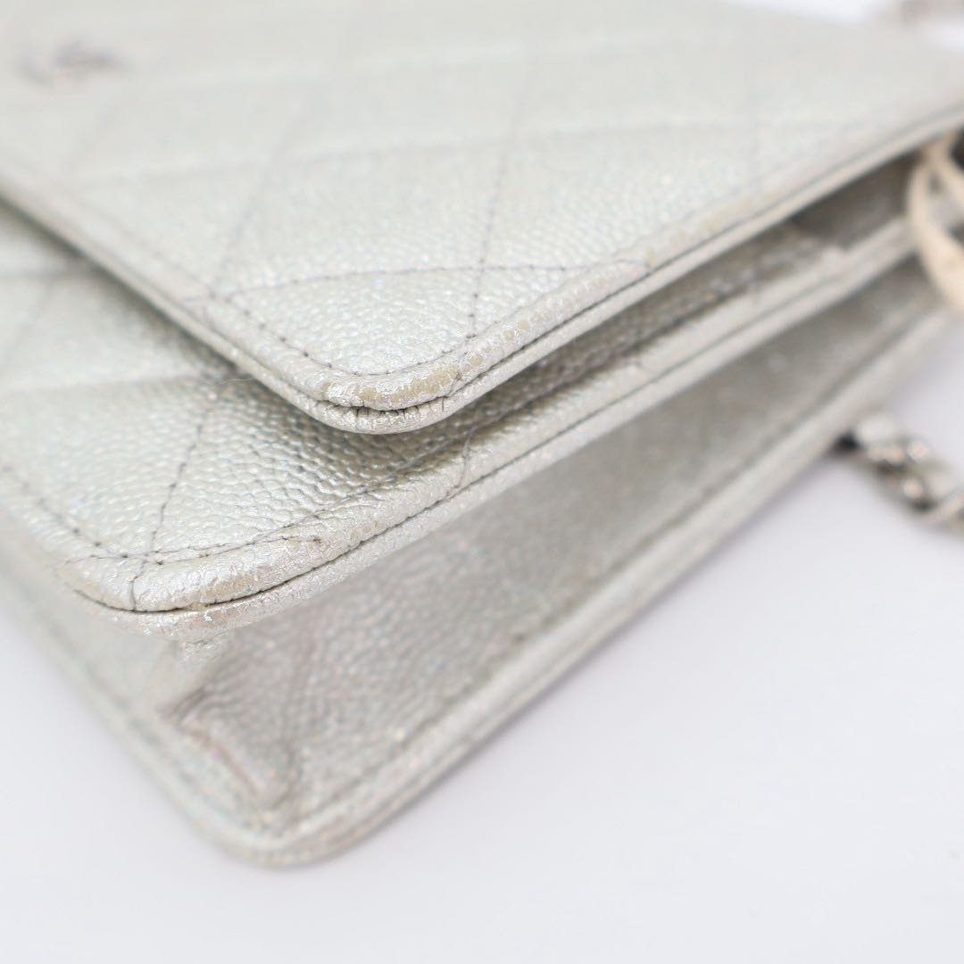 Chanel Quilted Caviar Leather Chain — view 3