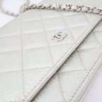 Chanel Quilted Caviar Leather Chain — view 5