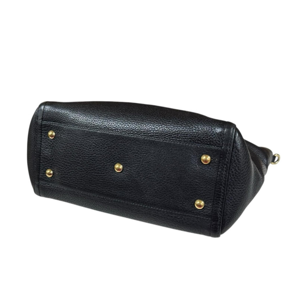 Gucci Soho Shoulder Bag Leather Black — view 5