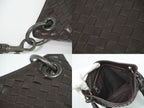 Bottega Veneta Intrecciato Shoulder Bag Pochette Leather Brown — view 8