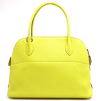 Hermes Bolide 27 Veau Swift Lime Handbag Shoulder 2-Way Box — view 2