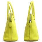 Hermes Bolide 27 Veau Swift Lime Handbag Shoulder 2-Way Box — view 3