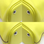 Hermes Bolide 27 Veau Swift Lime Handbag Shoulder 2-Way Box — view 4