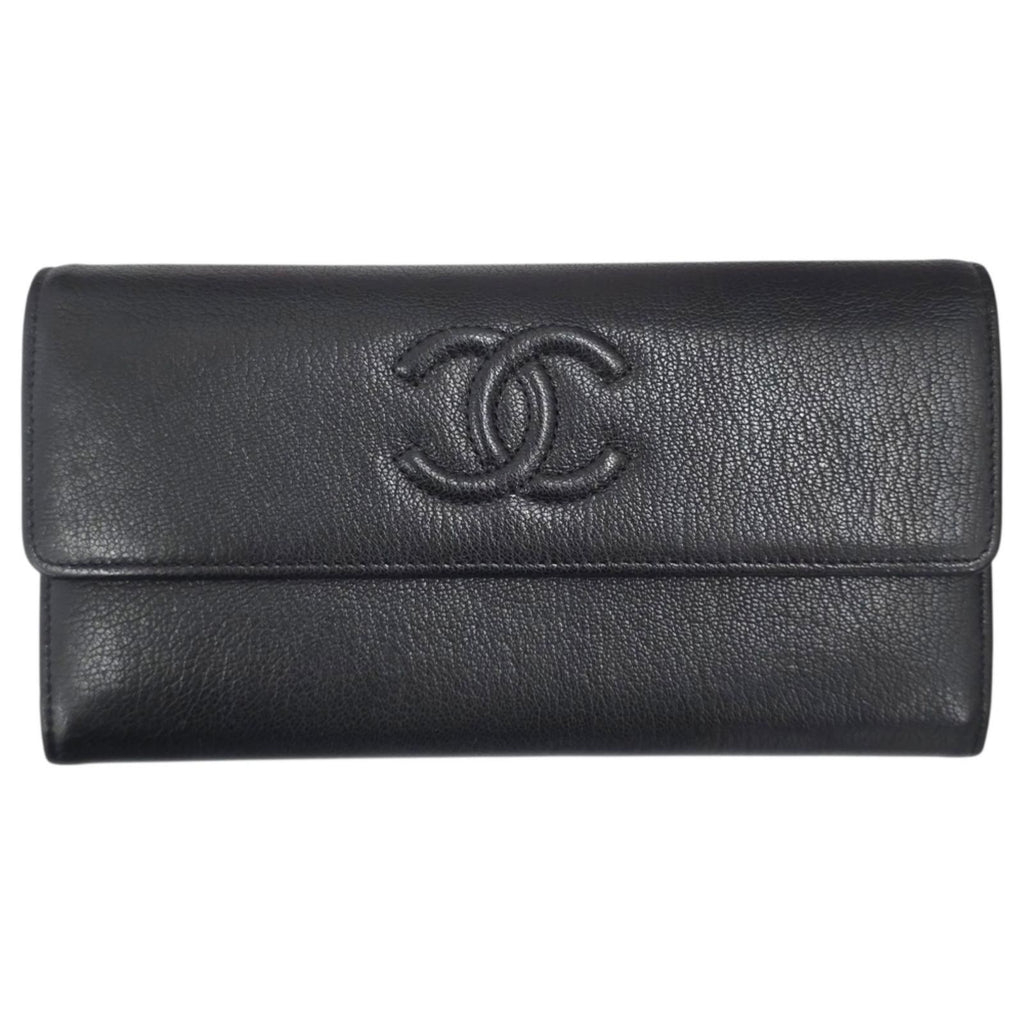 Chanel Bifold Wallet Black