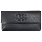 Chanel Bifold Wallet Black