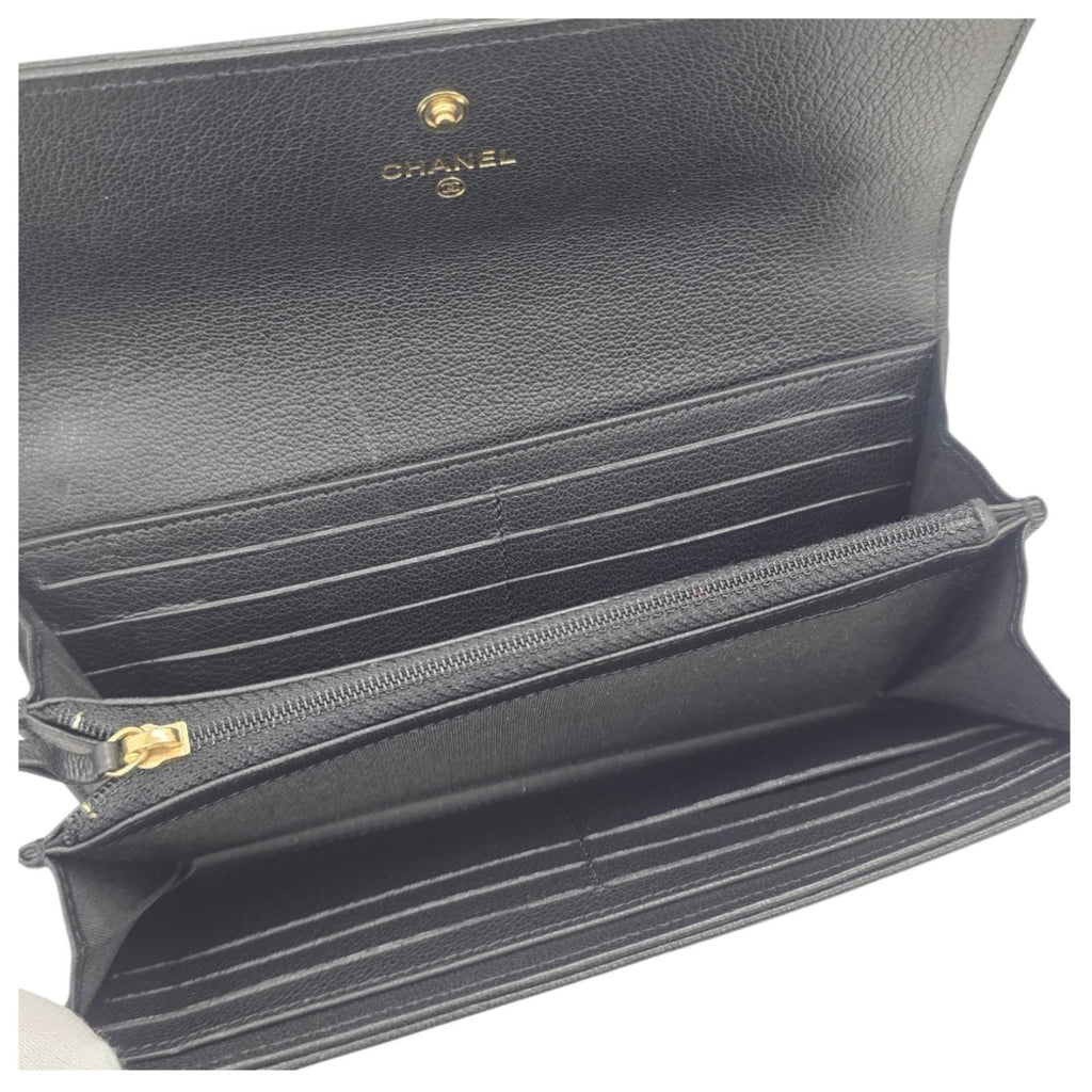 Chanel Bifold Wallet Black — view 6