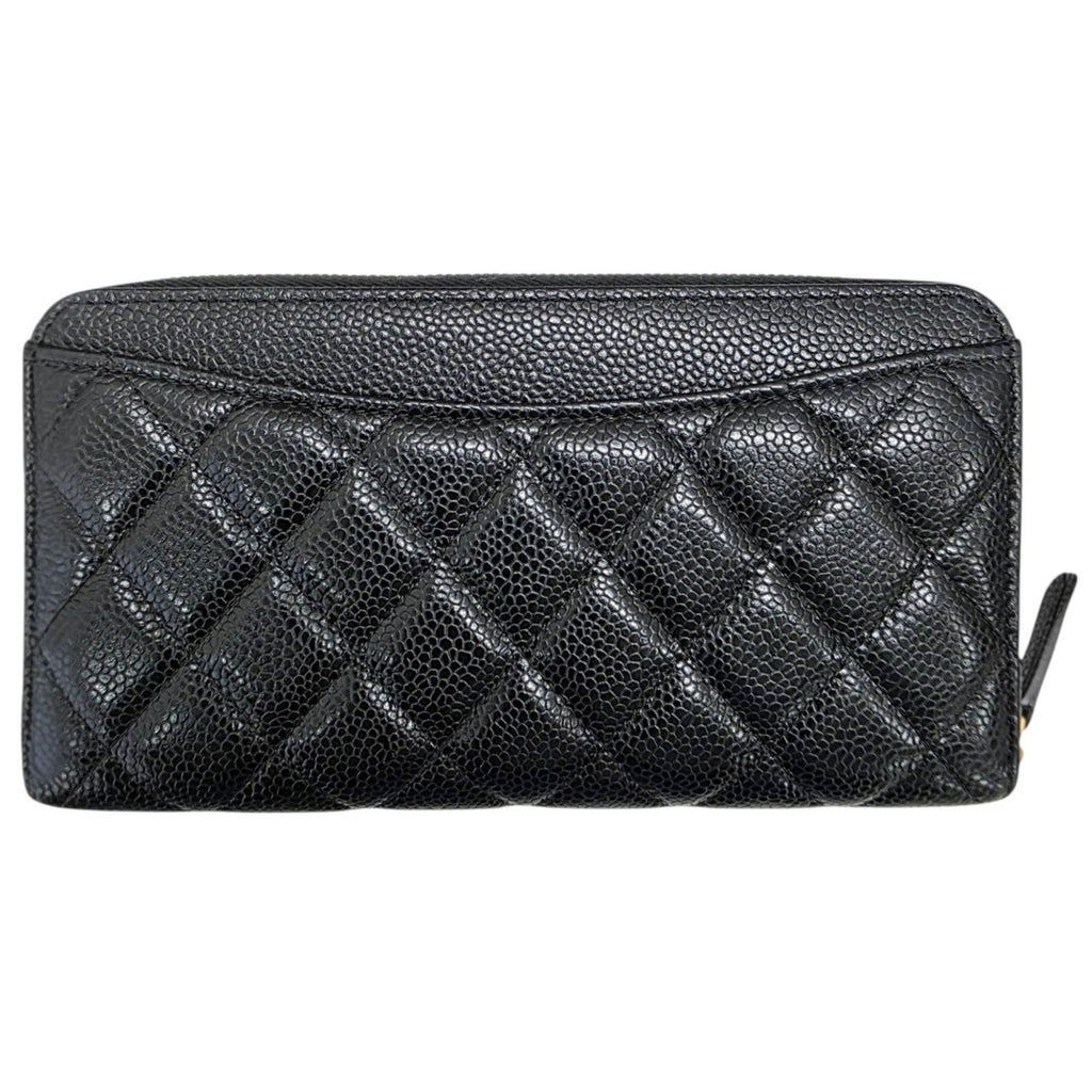 Chanel Caviar Zip Around Wallet — view 2