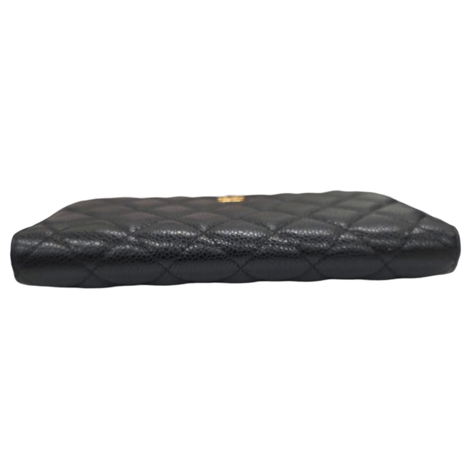 Chanel Caviar Zip Around Wallet — view 4