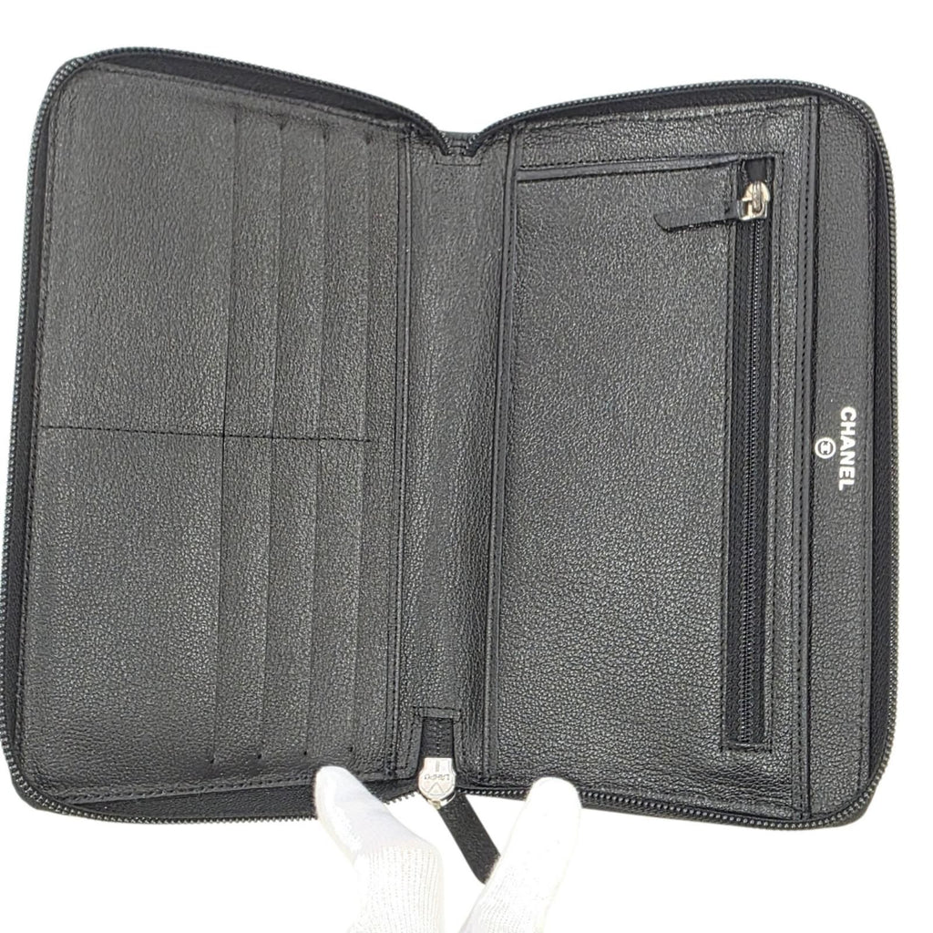 Chanel Camellia Zip Around Organizer Wallet — view 6