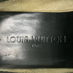 Louis Vuitton Slip Ons 6.5 Black Leather Slipper — view 5