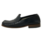 Louis Vuitton Slip Ons 6.5 Black Leather Slipper