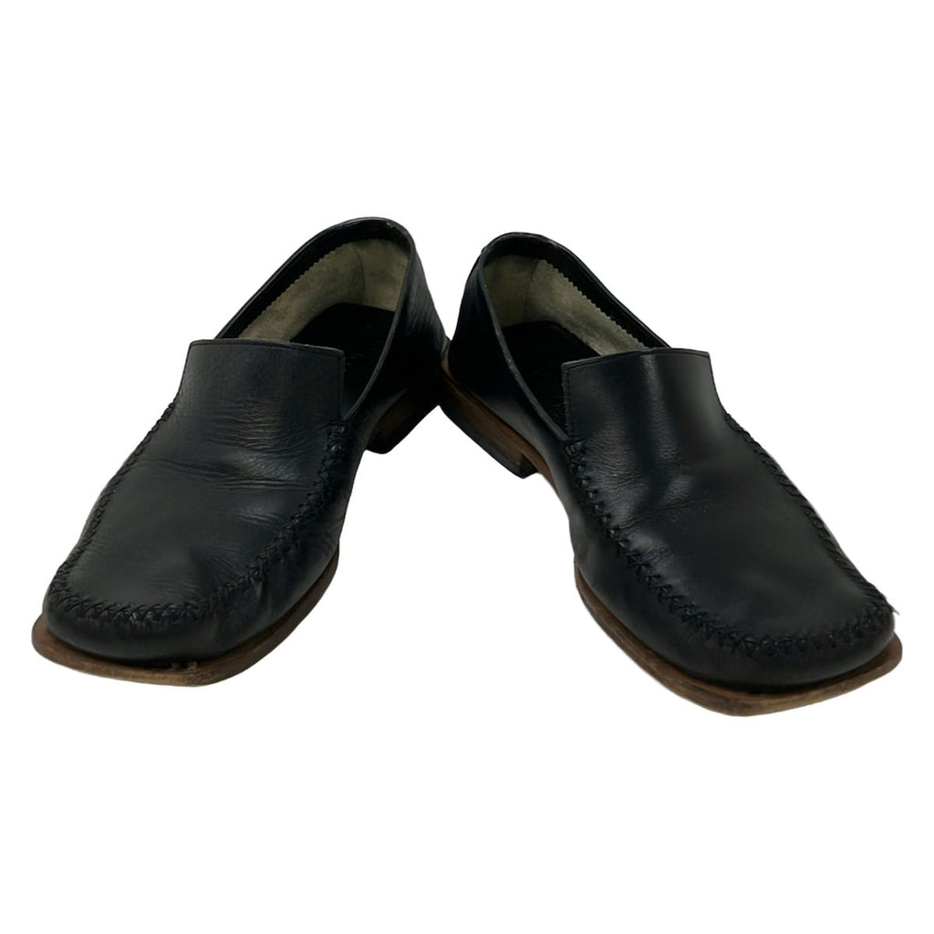 Louis Vuitton Slip Ons 6.5 Black Leather Slipper — view 2