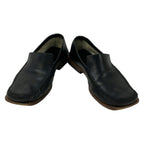 Louis Vuitton Slip Ons 6.5 Black Leather Slipper — view 2