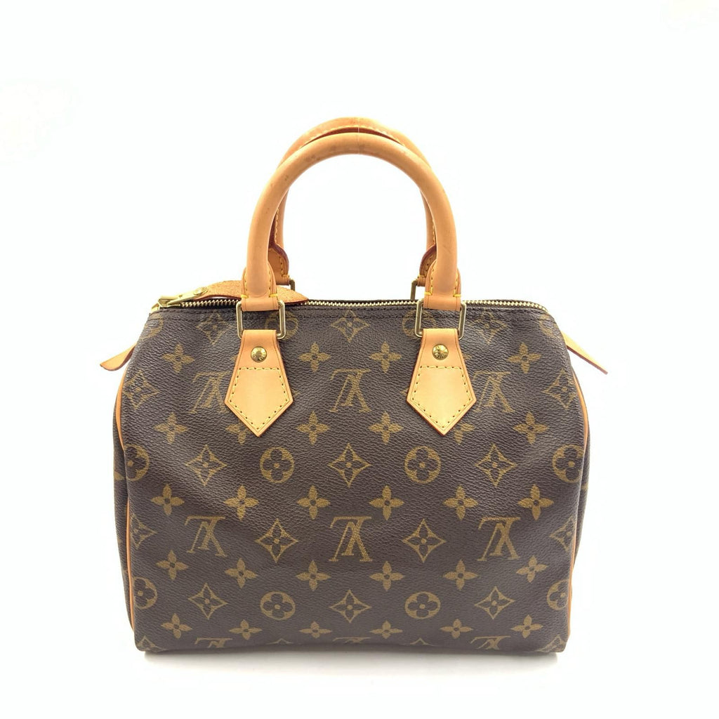 Louis Vuitton Monogram Speedy 25 Handbag Brown — view 2