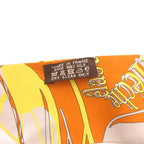 Hermes Mors Et Bouteilles Scarf Silk Yellow — view 3