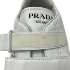 Prada Sneakers 38 White Velcro Leather — view 7