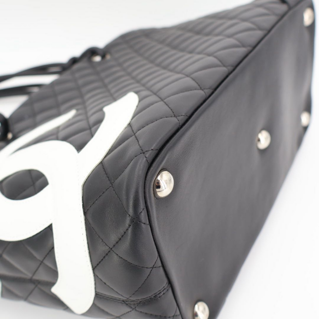 Chanel Cambon Line CC Logo Large Tote Shoulder — view 6