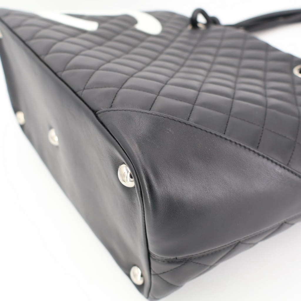 Chanel Cambon Line CC Logo Large Tote Shoulder — view 4