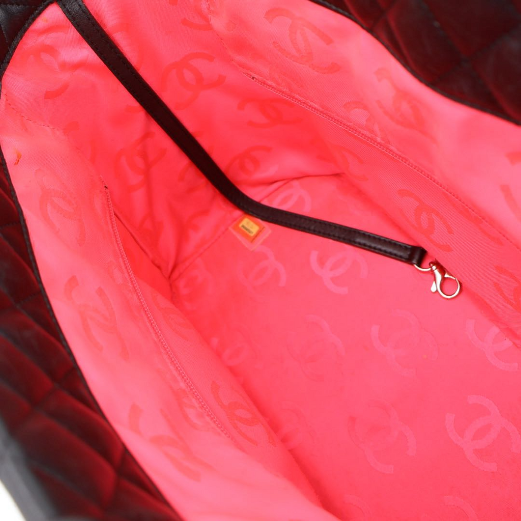 Chanel Cambon Line CC Logo Large Tote Shoulder — view 8