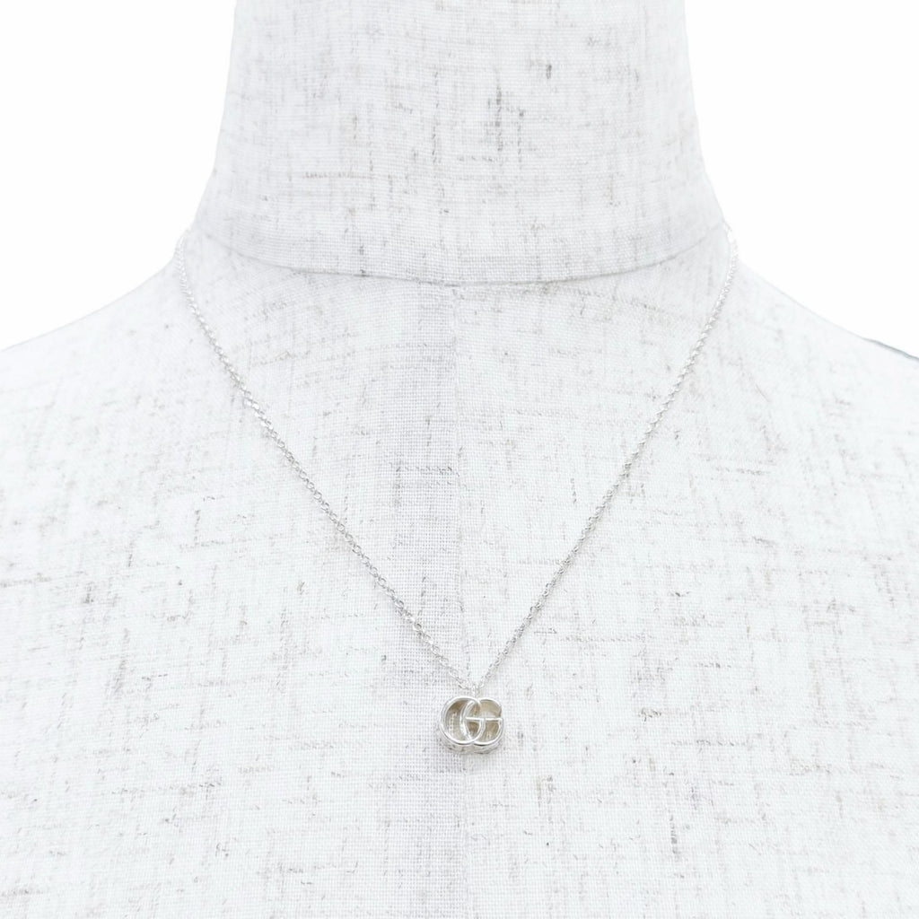 Gucci Double Necklace 925 Silver Box Large Recommended — view 3
